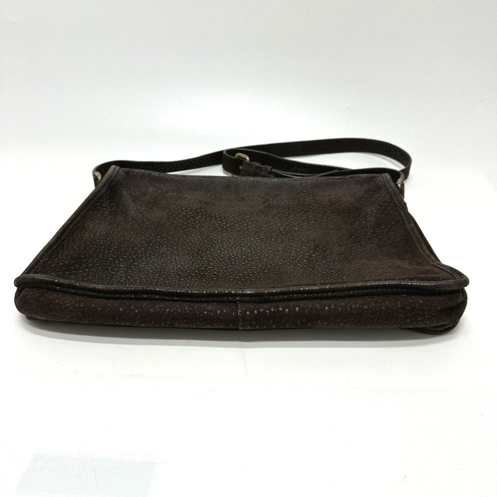Prada Brown Leather Shoulder Bag