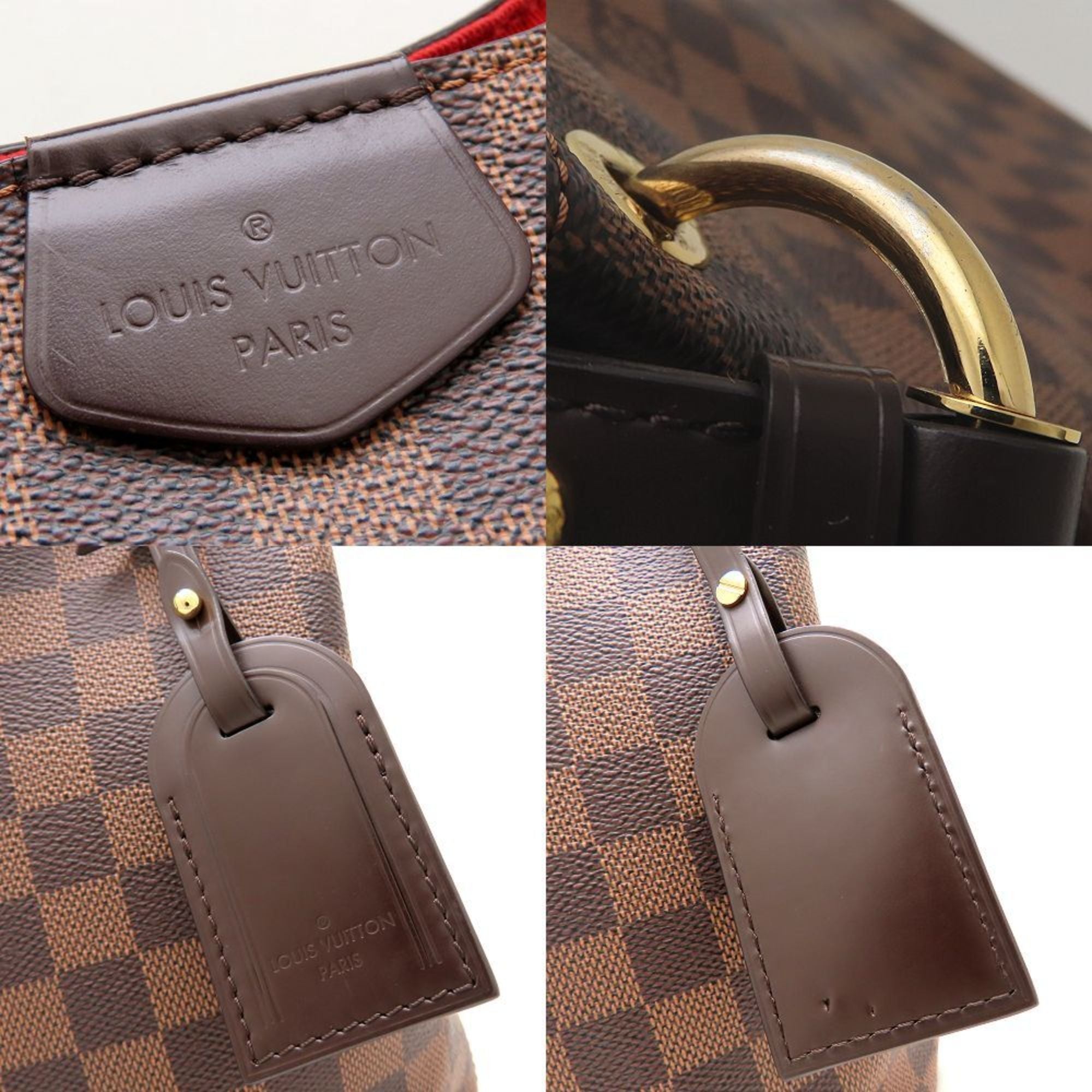 Louis Vuitton Damier Ebene Canvas Shoulder Bag