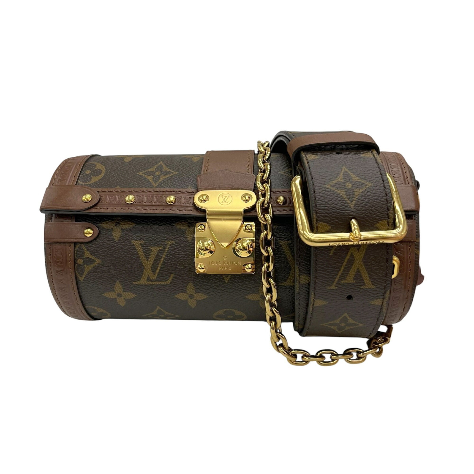 Louis Vuitton Brown Monogram Monogram Leather Shoulder Bag