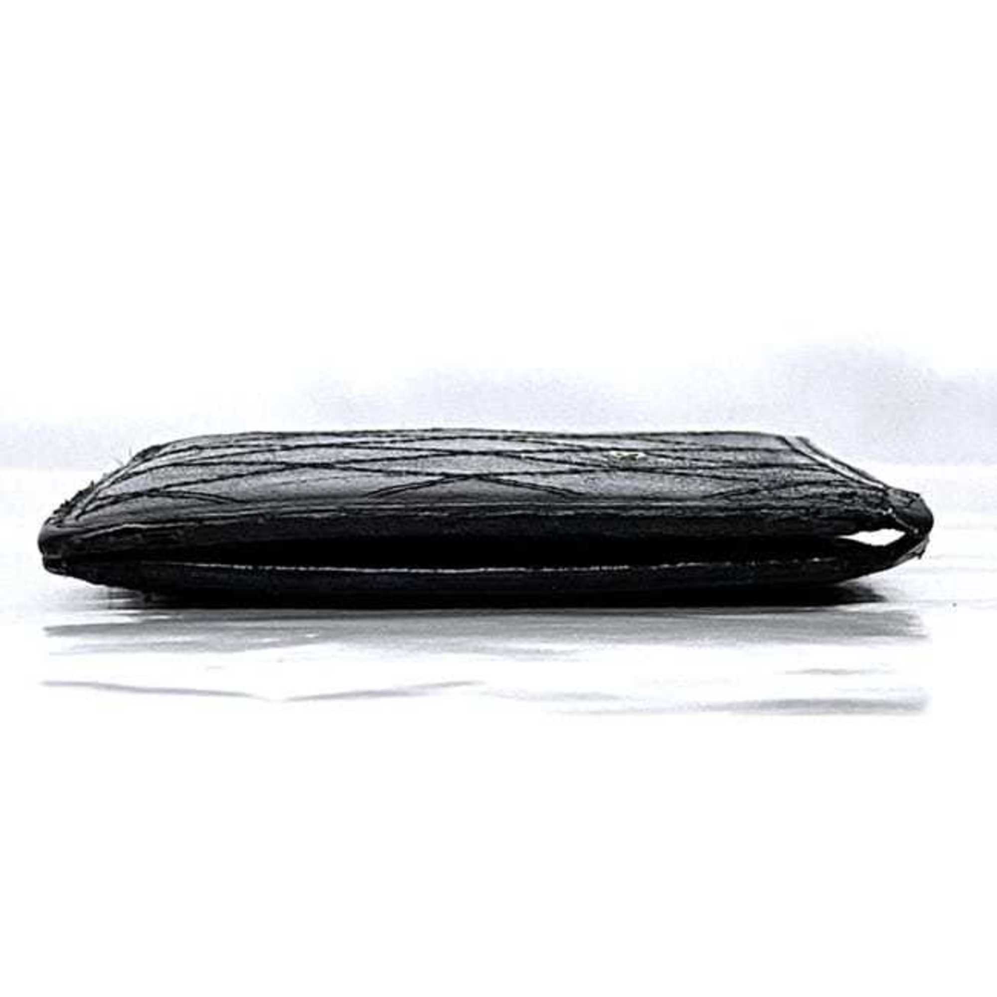 Chanel Black Leather Wallet (Bi-Fold)