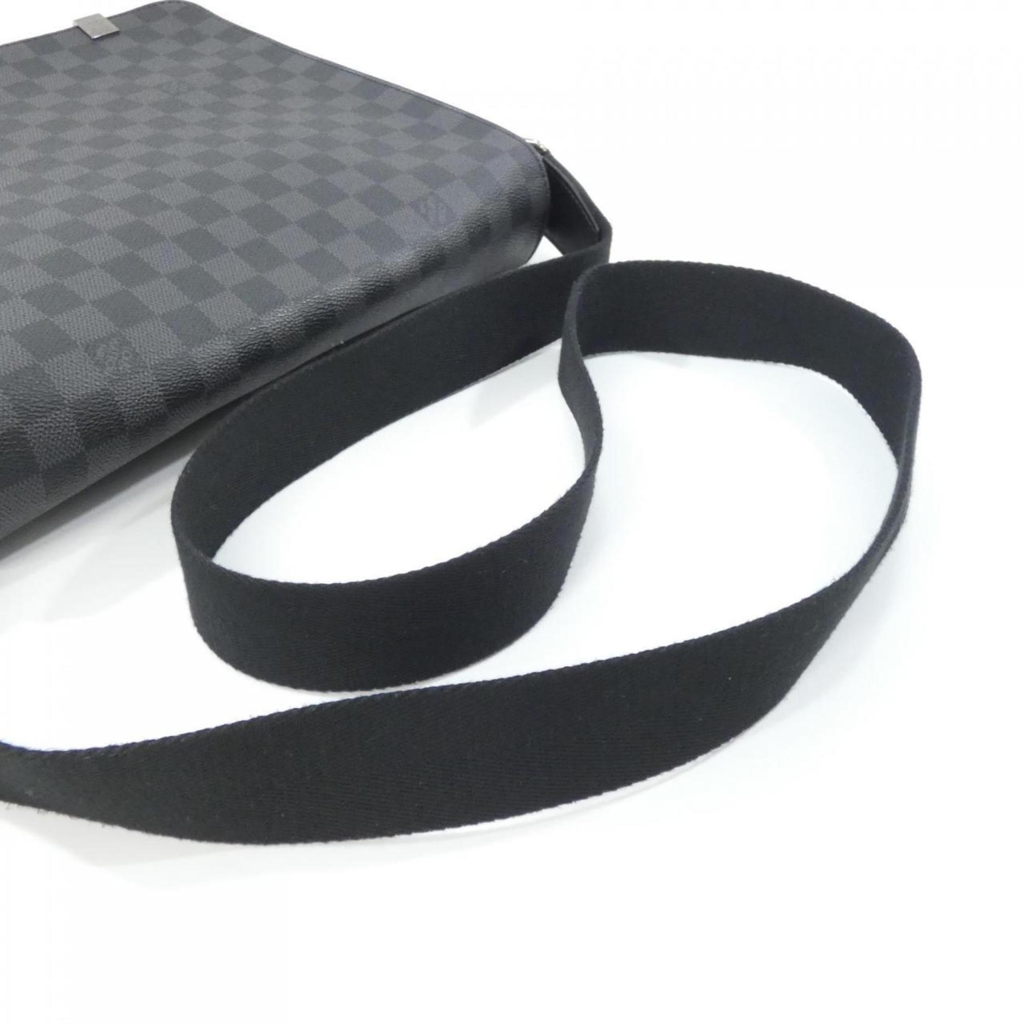 Louis Vuitton Graphite Coated Canvas Shoulder Bag