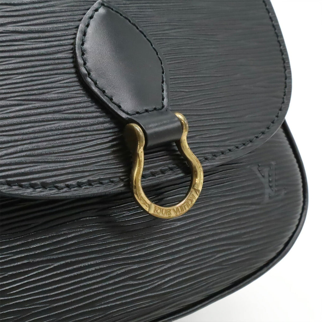 Louis Vuitton Epi Black Noir Epi Leather Pochette Shoulder Bag