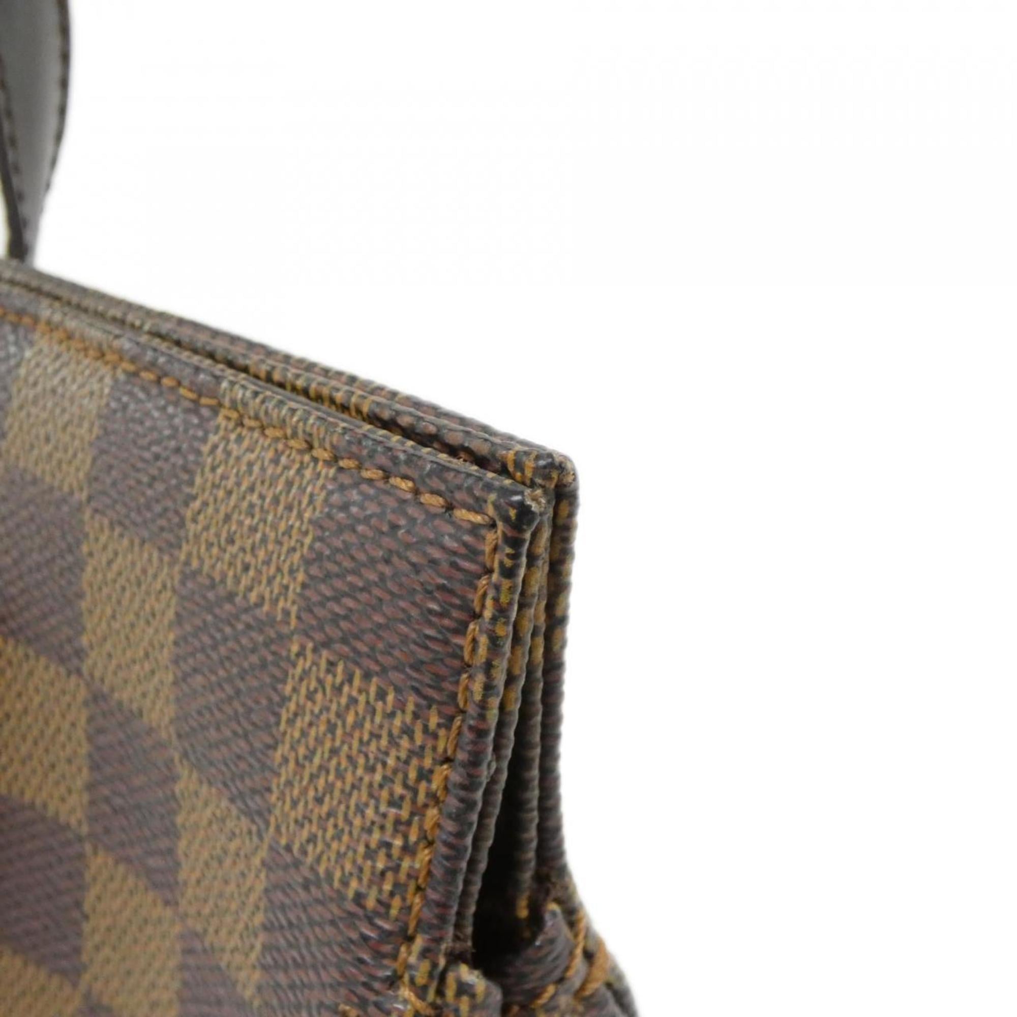 Louis Vuitton Ebene Coated Canvas Handbag