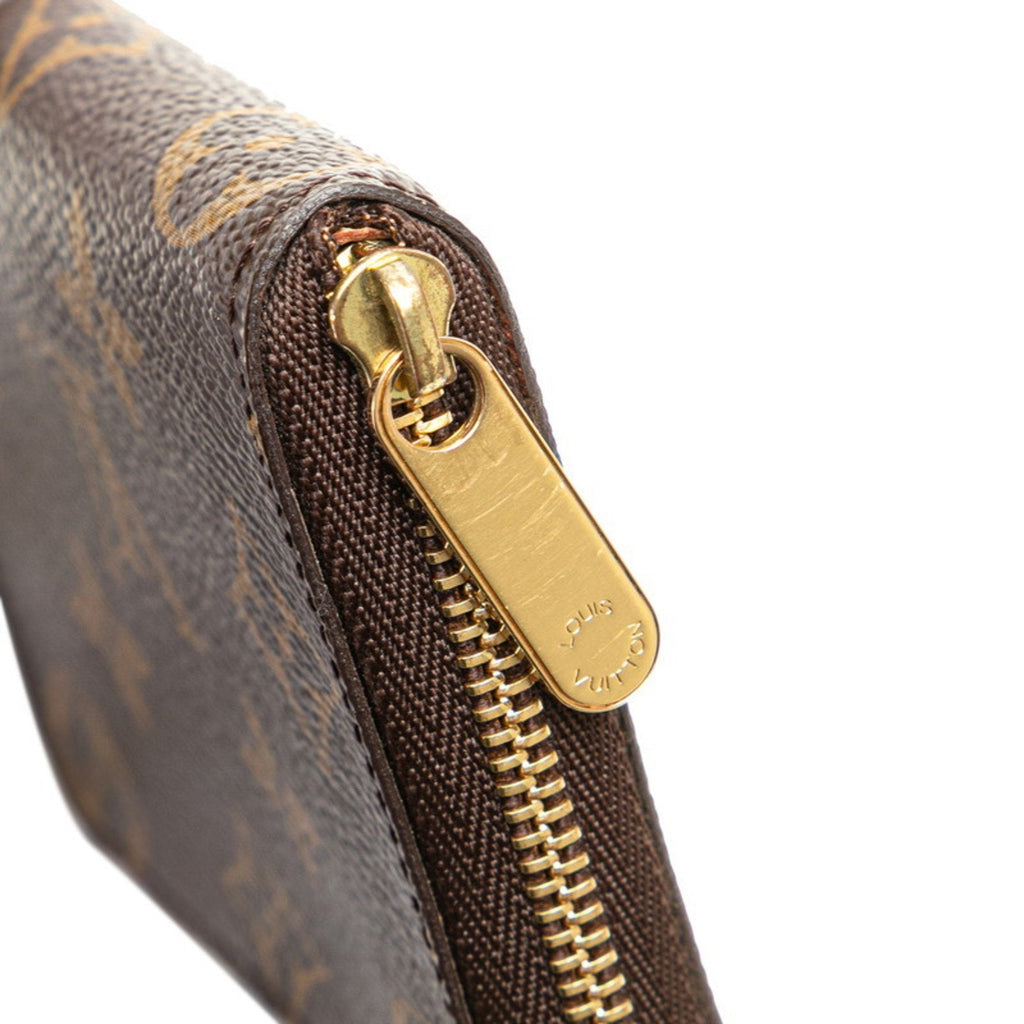Louis Vuitton Brown Pvc Leather Coin Purse/Coin Case