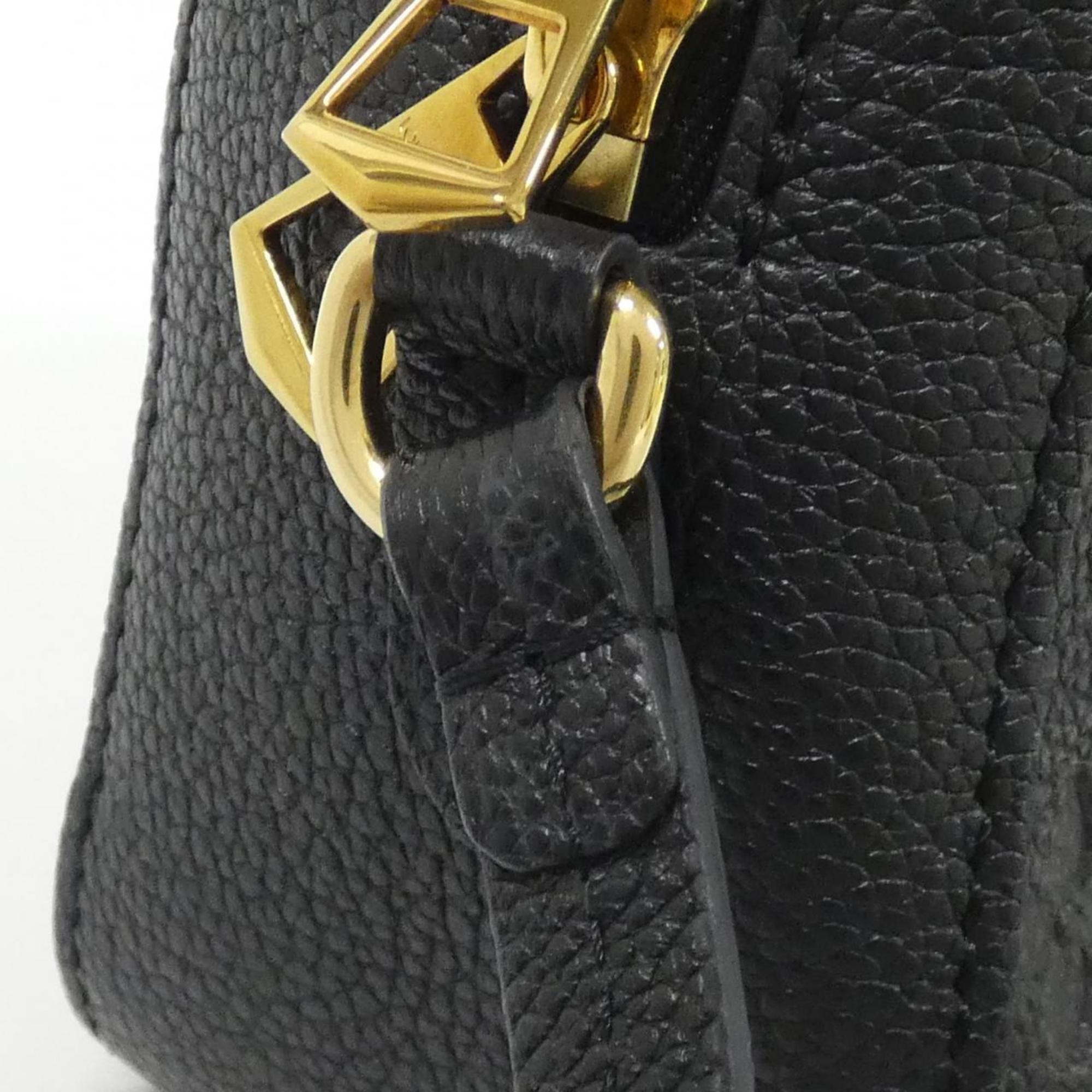 Louis Vuitton Monogram Empreinte Black Leather Shoulder Bag