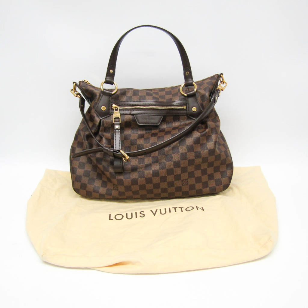 Louis Vuitton Damier Ebene Damier Canvas Handbag Shoulder Bag