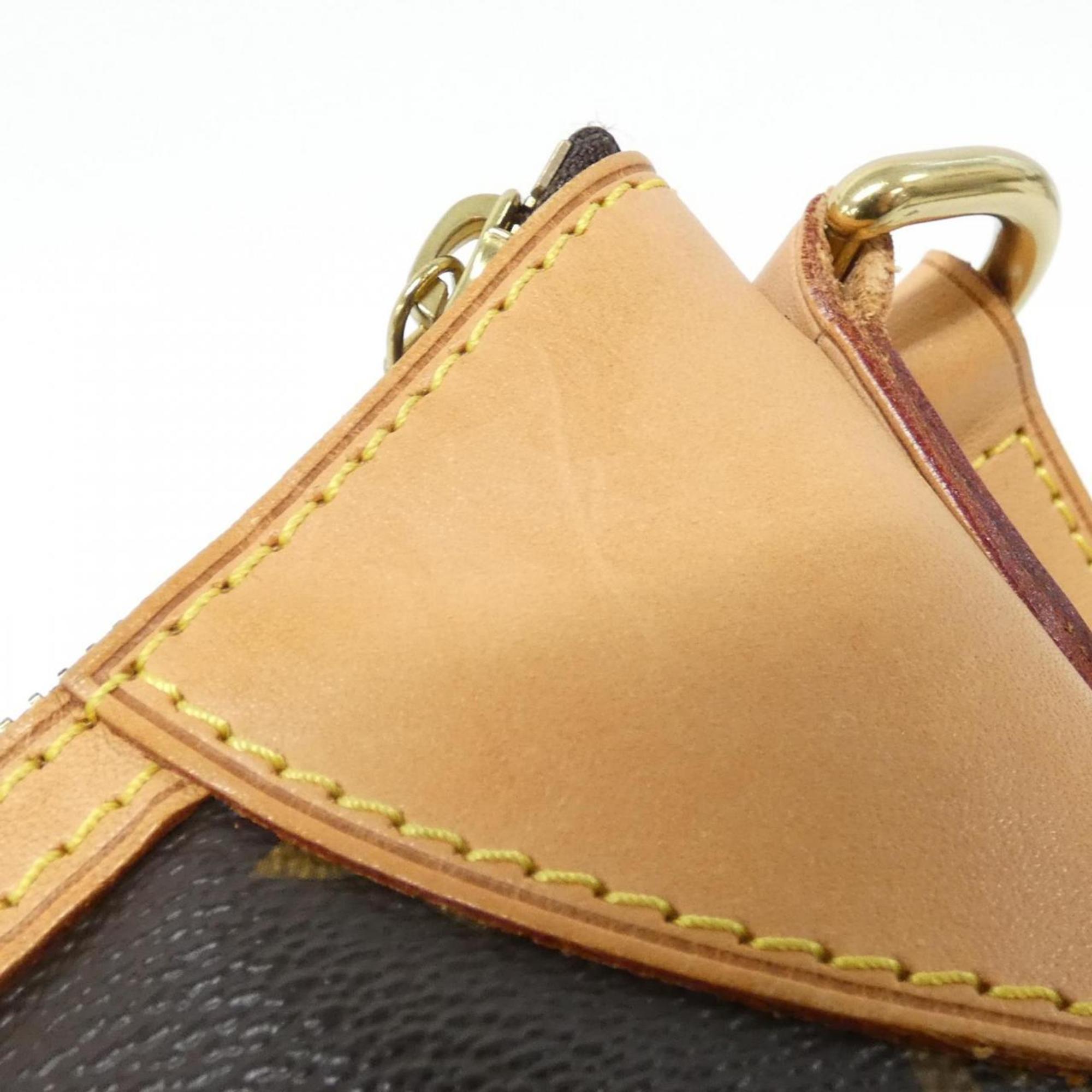Louis Vuitton Marron Coated Canvas Shoulder Bag