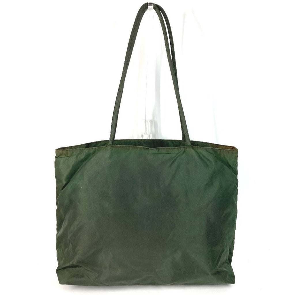 Prada Khaki Nylon Shoulder Bag Tote Bag