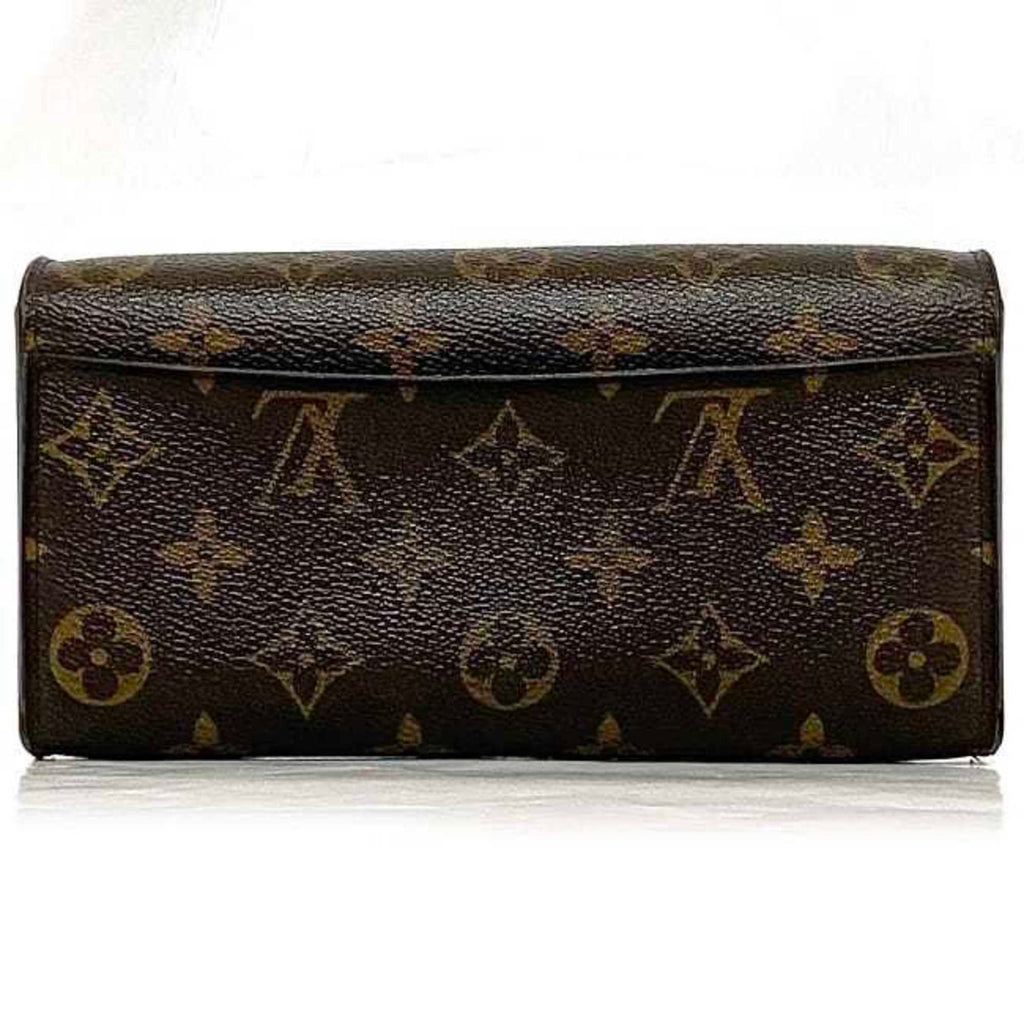 Louis Vuitton Monogram Brown Galle Monogram Monogram Long Wallet