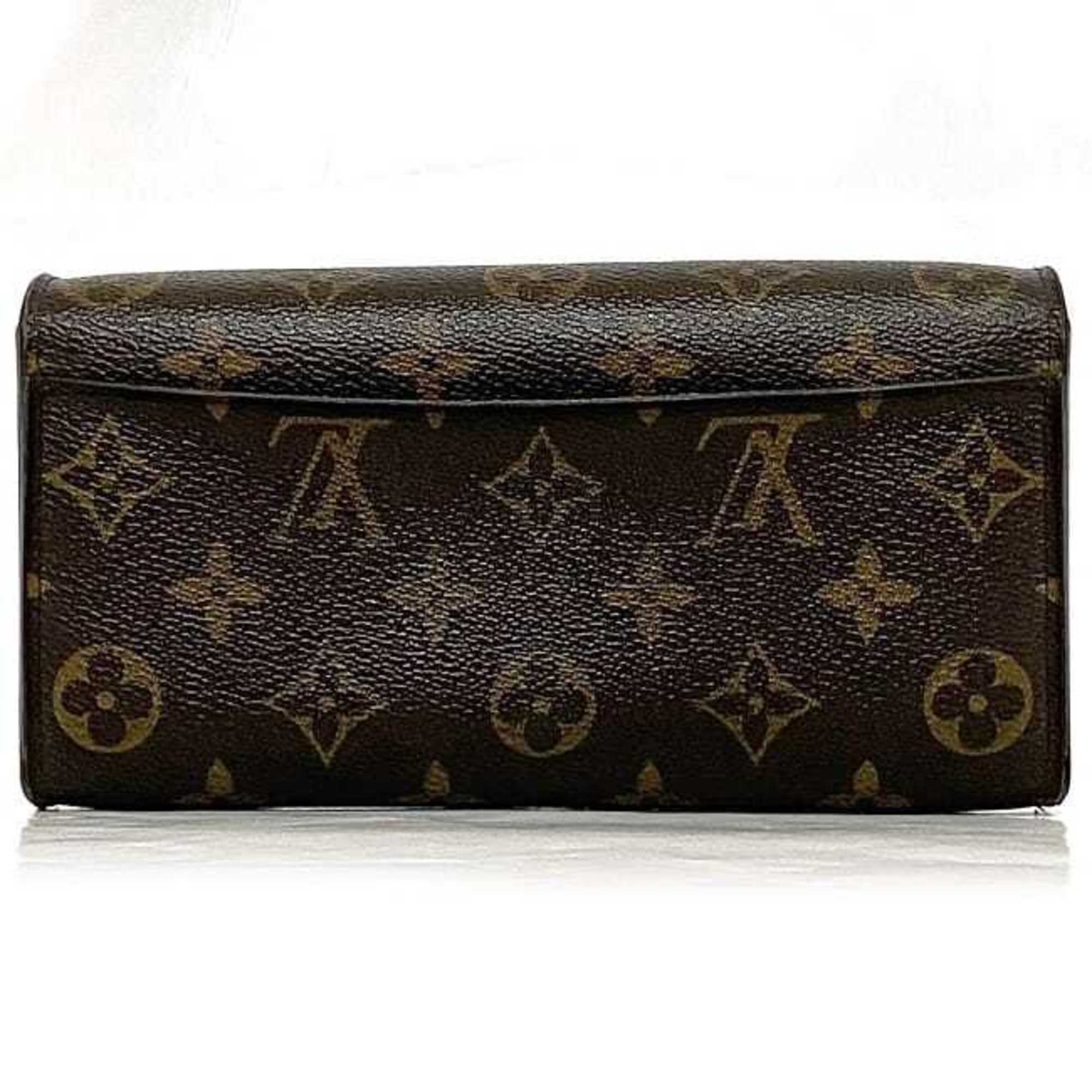 Louis Vuitton Monogram Brown Galle Monogram Monogram Long Wallet