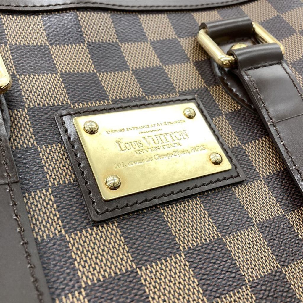 Louis Vuitton Brown Damier Canvas Handbag