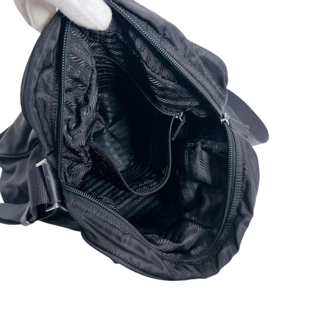 Prada Black Nylon Shoulder Bag Sling Bag