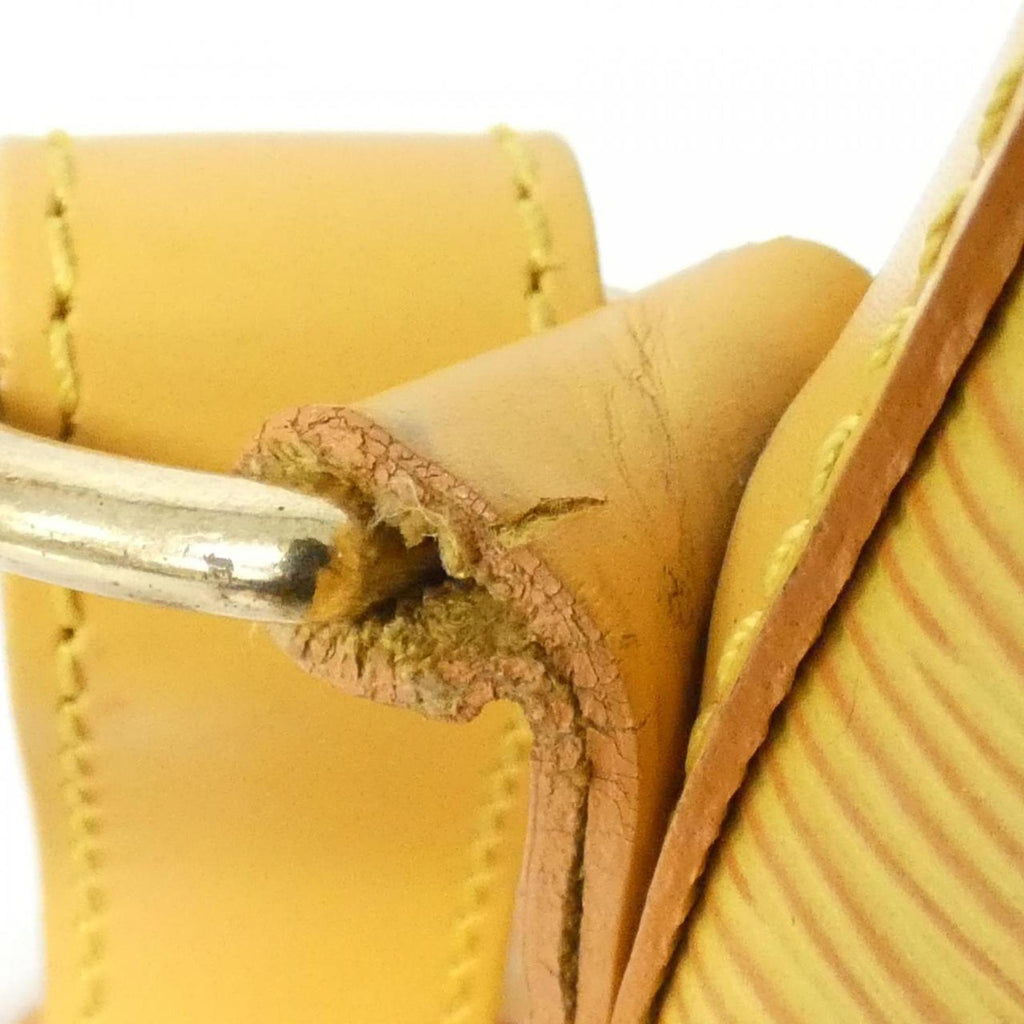 Louis Vuitton Epi Yellow Leather Shoulder Bag
