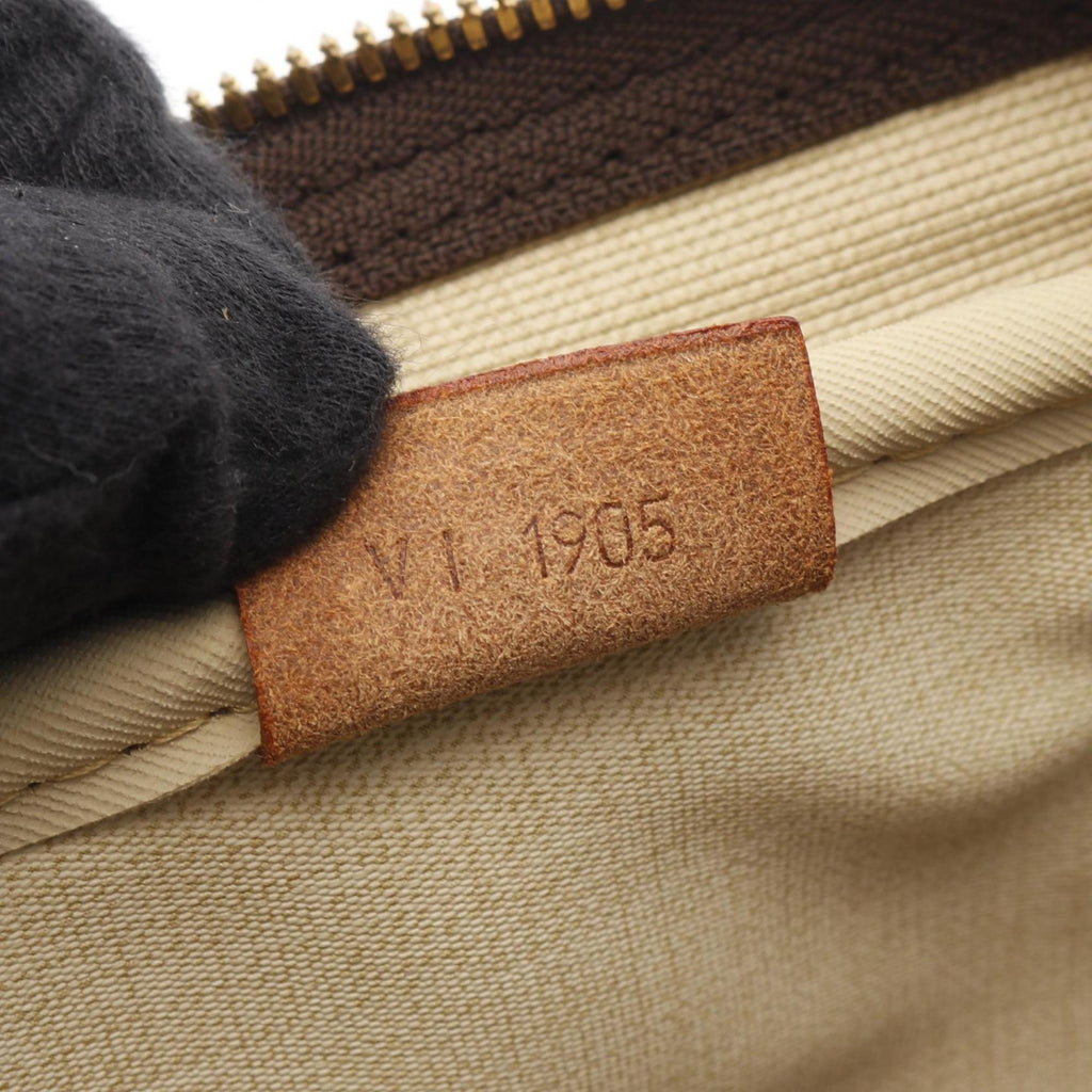 Louis Vuitton Brown Monogram Coated Canvas Handbag