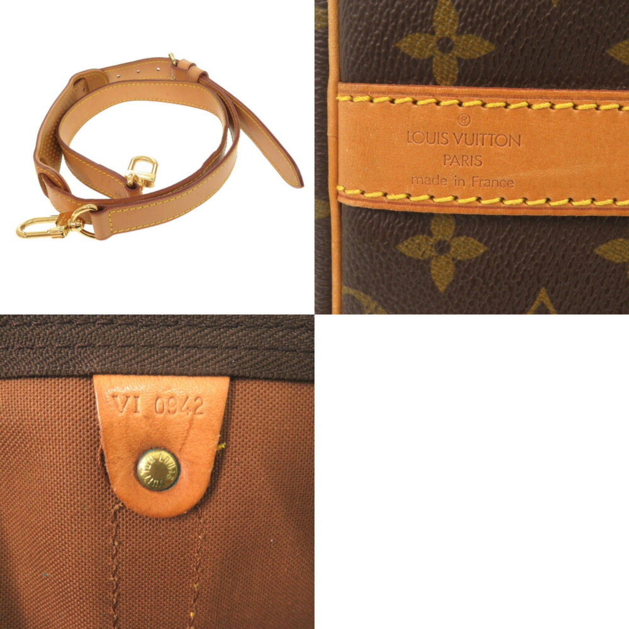 Louis Vuitton Monogram Brown Monogram Monogram Boston Bag