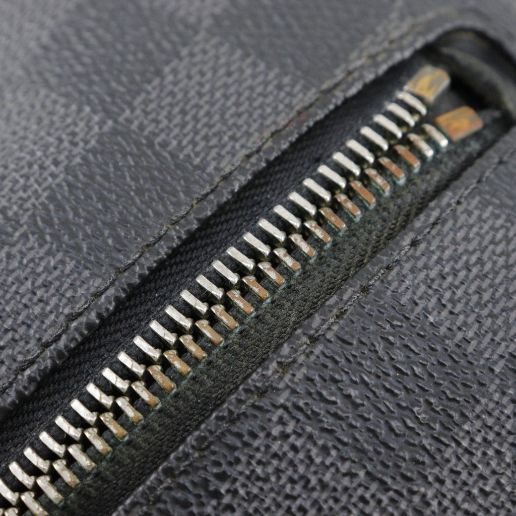 Louis Vuitton Black Damier Graphite Canvas Shoulder Bag