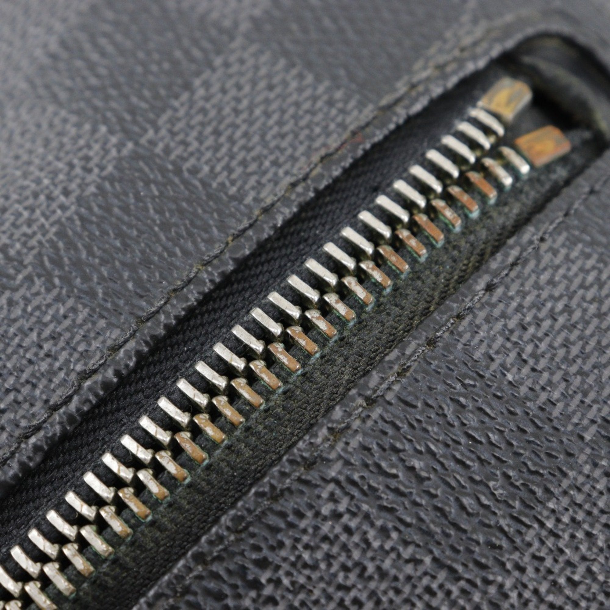 Louis Vuitton Black Damier Graphite Canvas Shoulder Bag