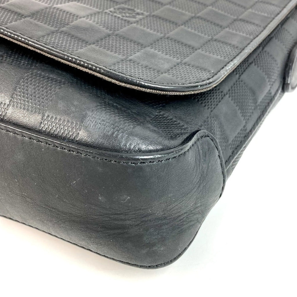 Louis Vuitton Black Onyx Damier Infini Messenger Bag Shoulder Bag