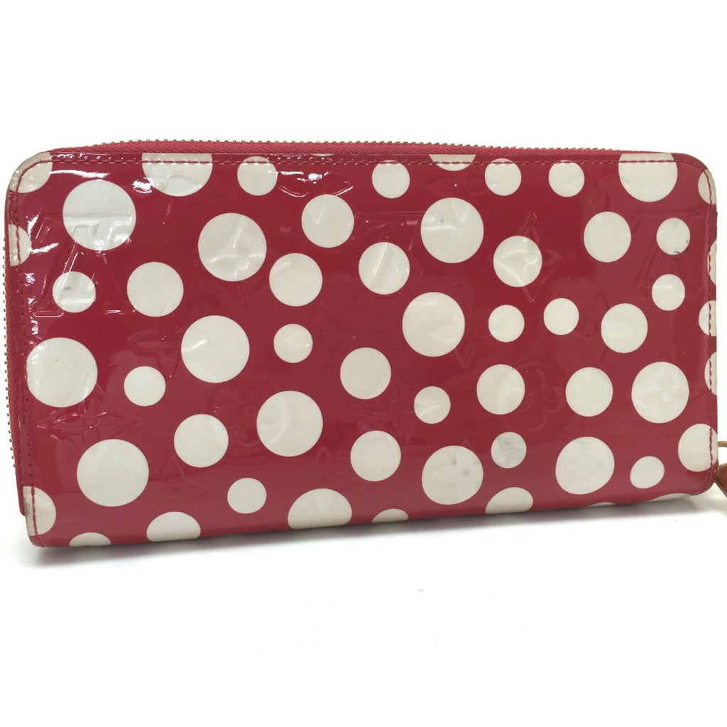 Louis Vuitton Red Leather Long Wallet