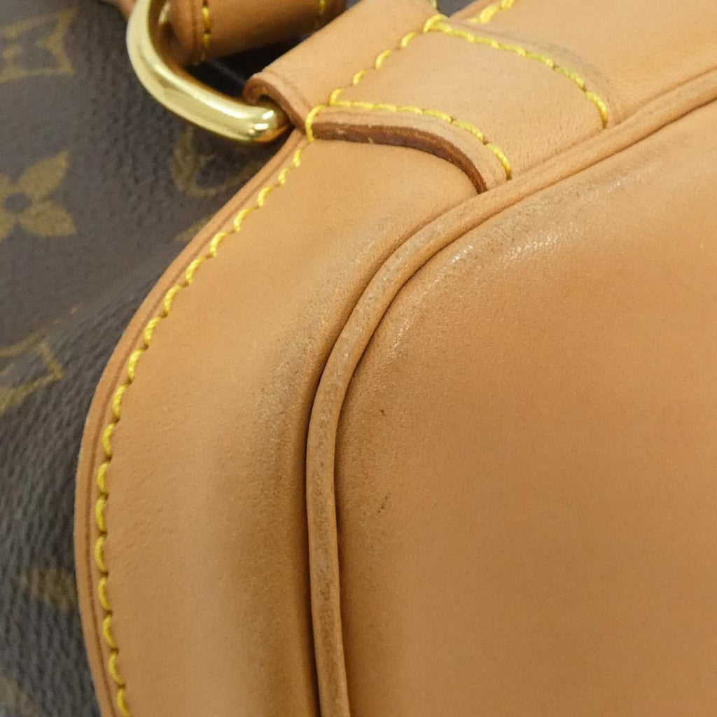 Louis Vuitton Monogram Marron Coated Canvas Backpack