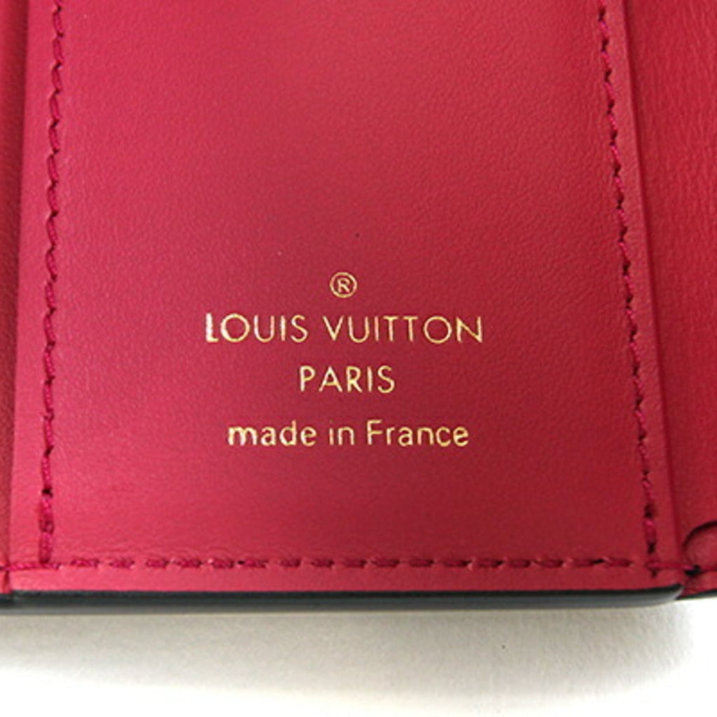 Louis Vuitton Noir Leather Wallet (Tri-Fold)