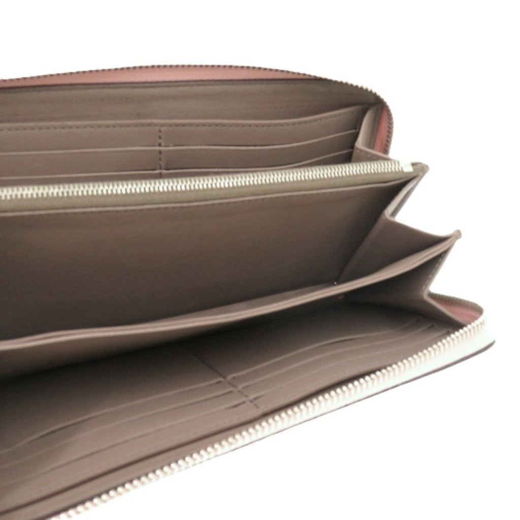 Louis Vuitton Magnolia Pink Leather Long Wallet