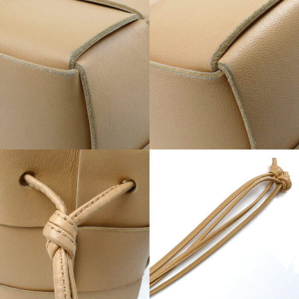 Bottega Veneta Beige Leather Shoulder Bag