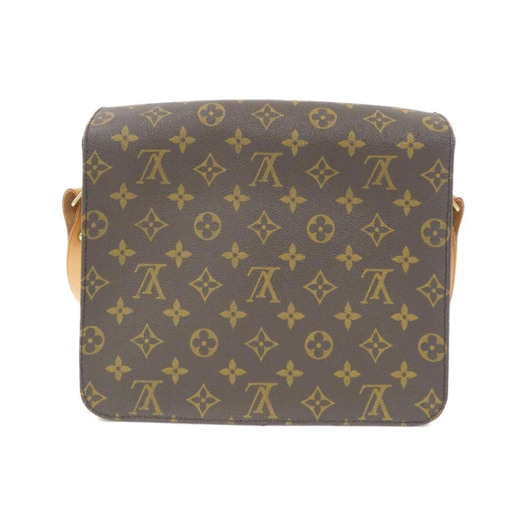 Louis Vuitton Brown Coated Canvas Shoulder Bag