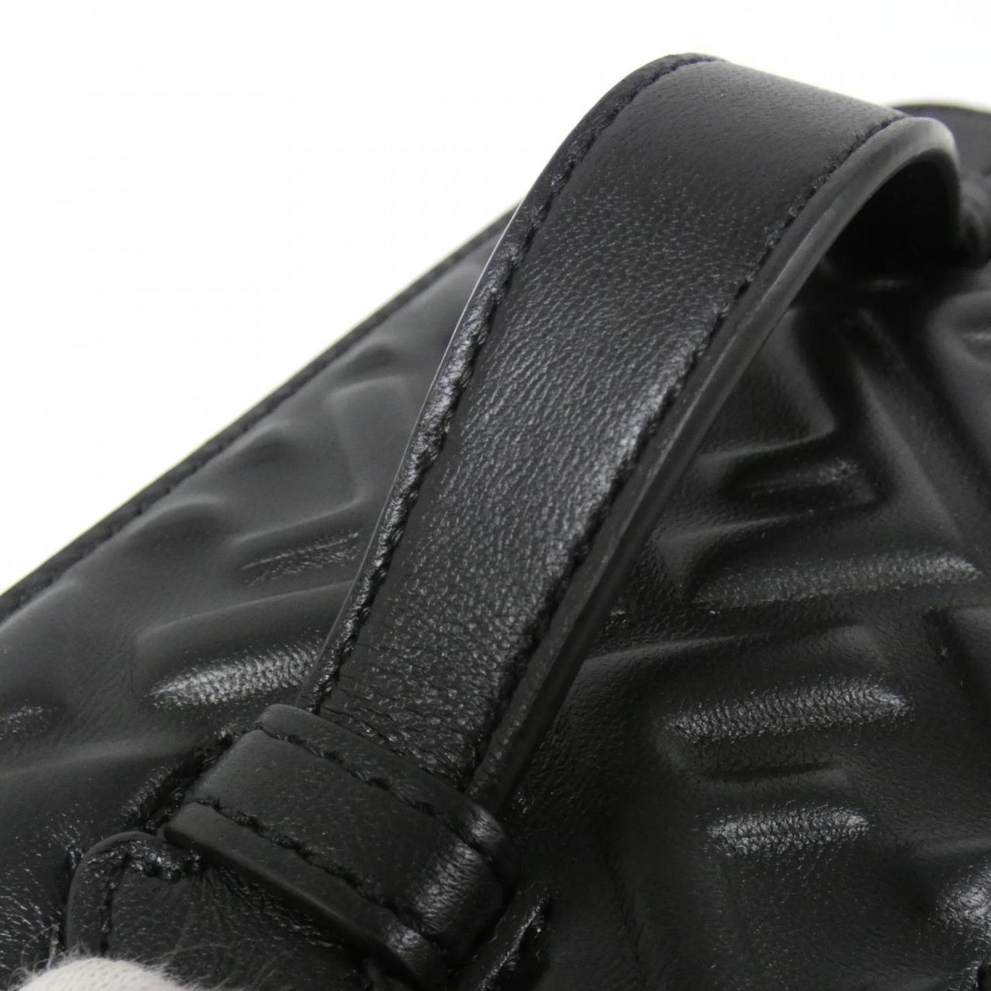 Fendi Black Leather Handbag