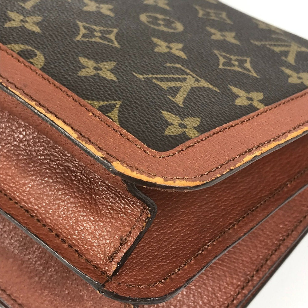 Louis Vuitton Brown Monogram Canvas Pochette Shoulder Bag