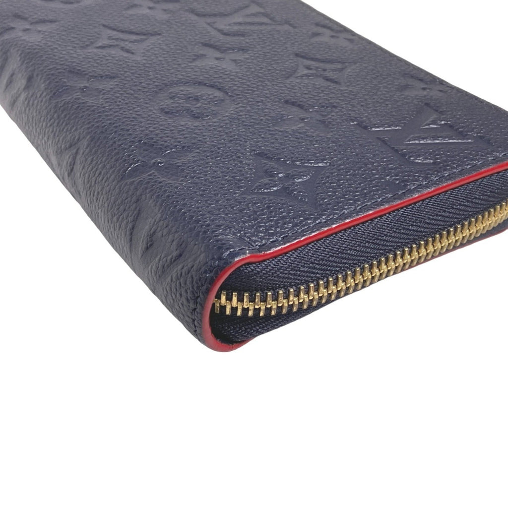 Louis Vuitton Marine Rouge Monogram Empreinte Long Wallet