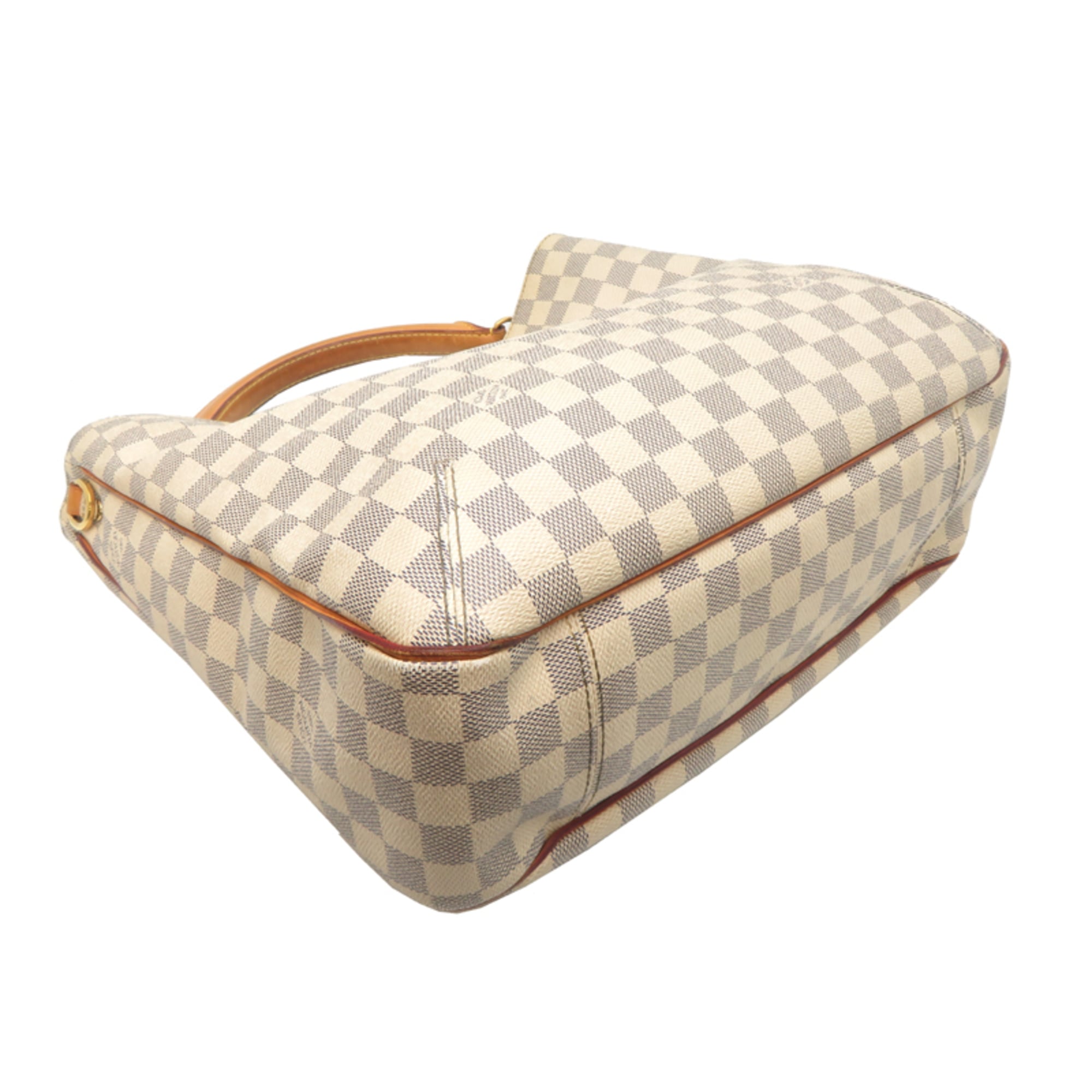 Louis Vuitton White Damier Azur Tote Bag