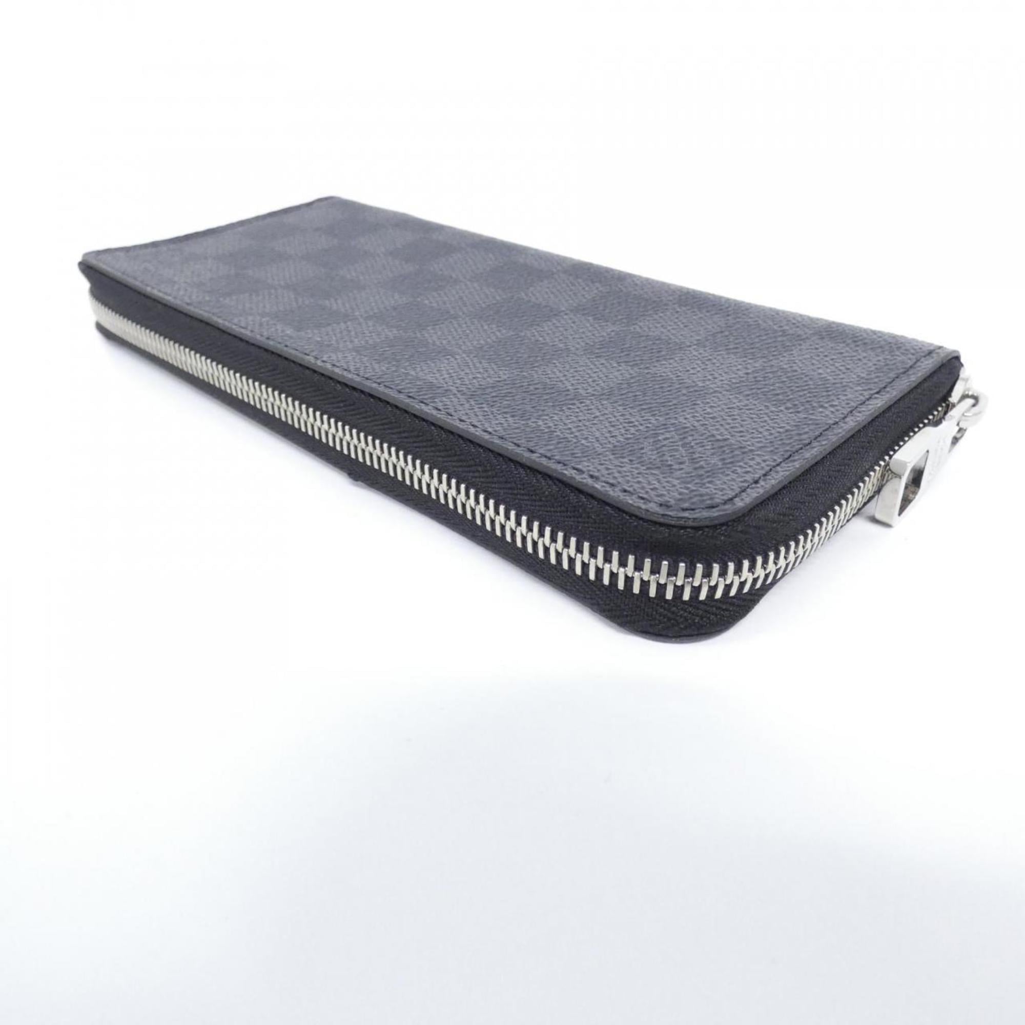 Louis Vuitton Graphite Coated Canvas Long Wallet