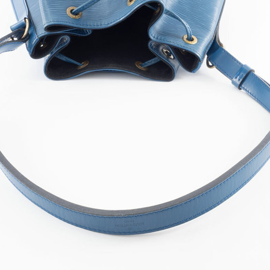 Louis Vuitton Toledo Blue Epi Leather Shoulder Bag