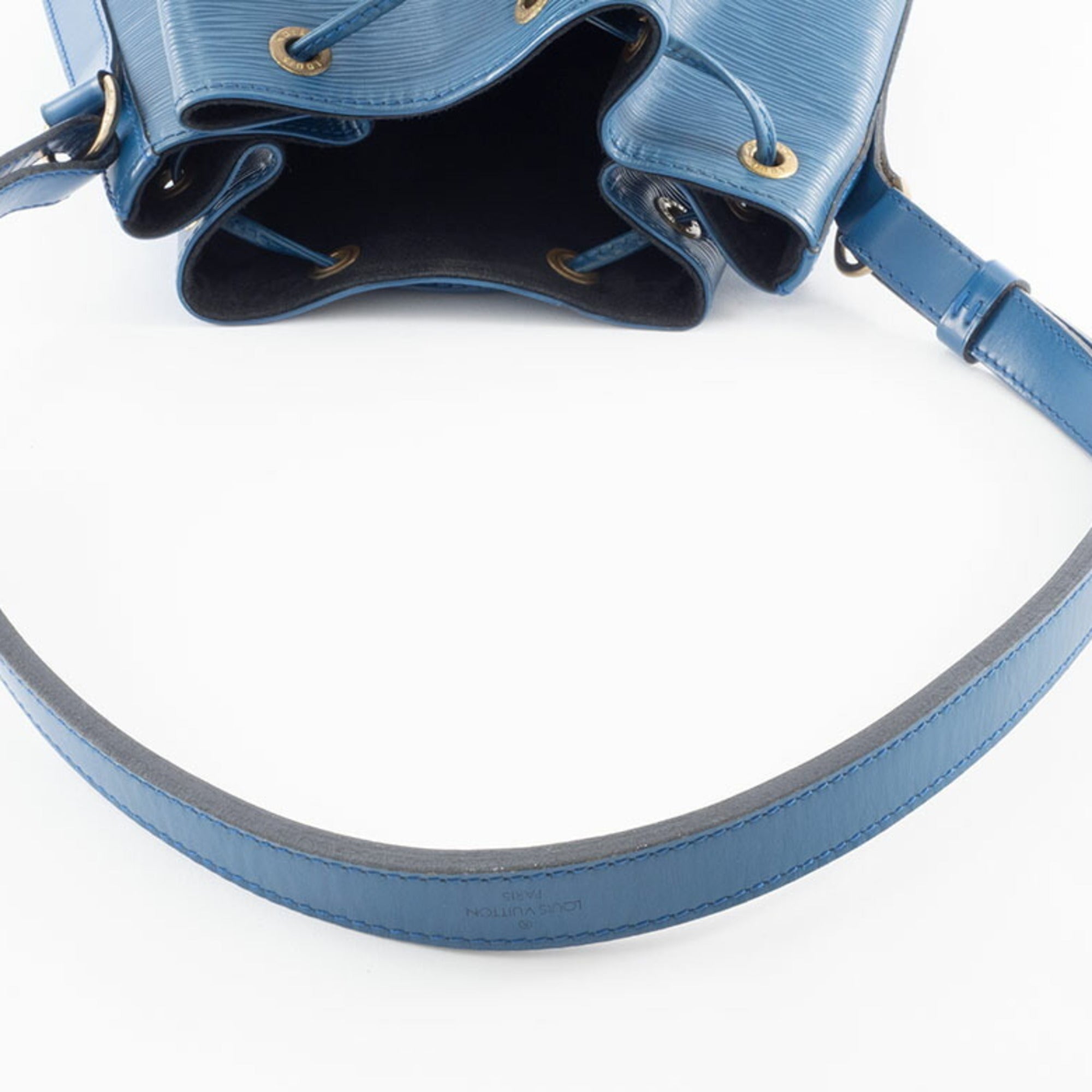 Louis Vuitton Toledo Blue Epi Leather Shoulder Bag
