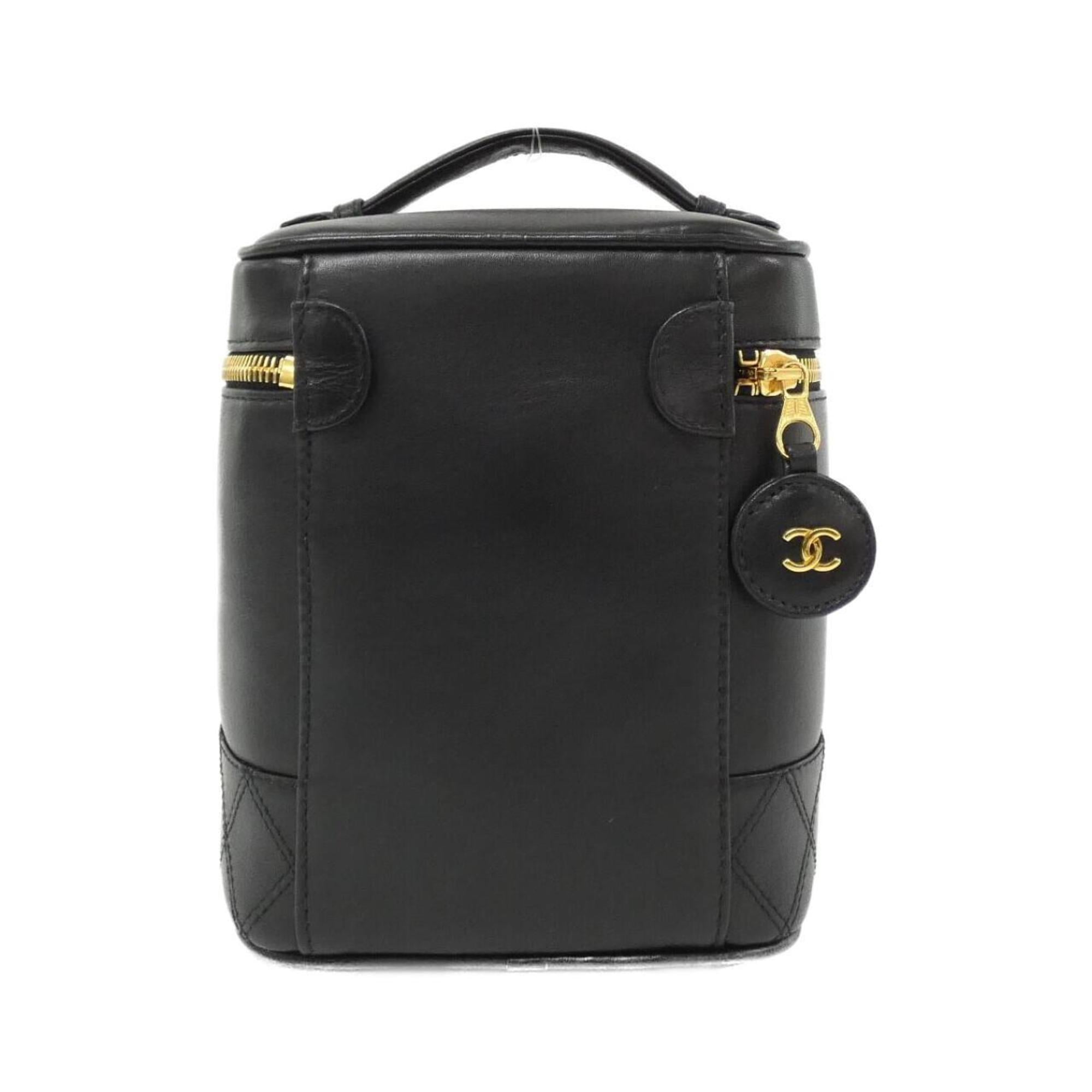 Chanel Black Leather Handbag