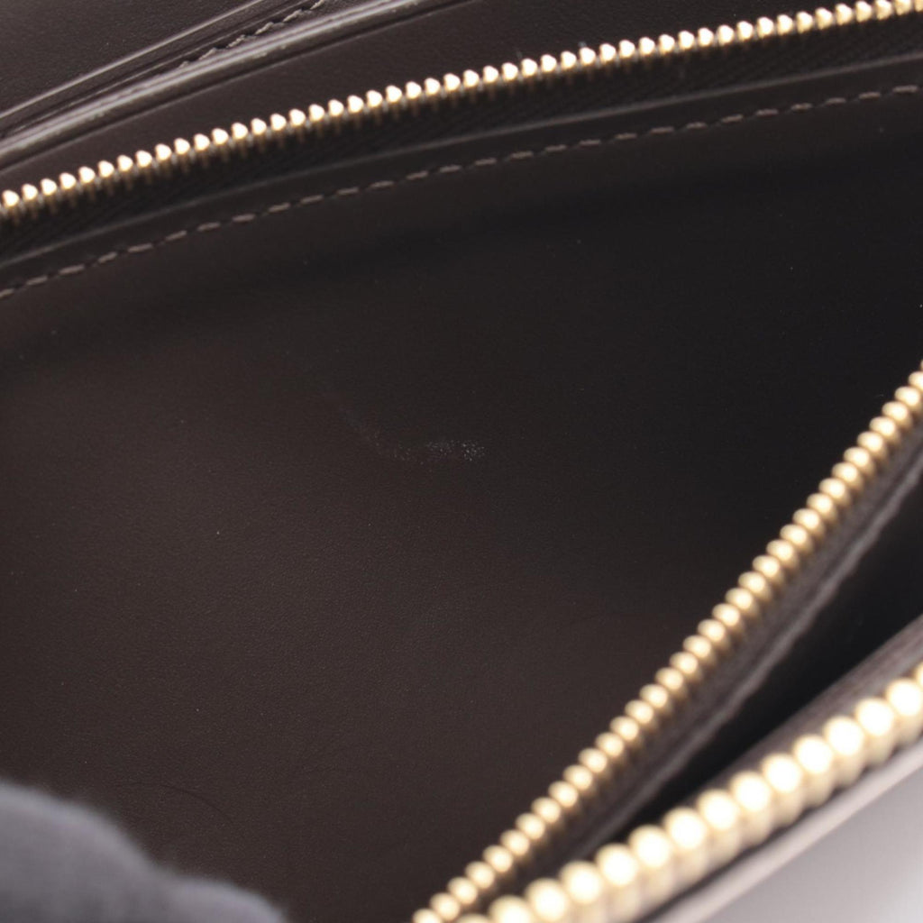 Louis Vuitton Beige Leather Long Wallet