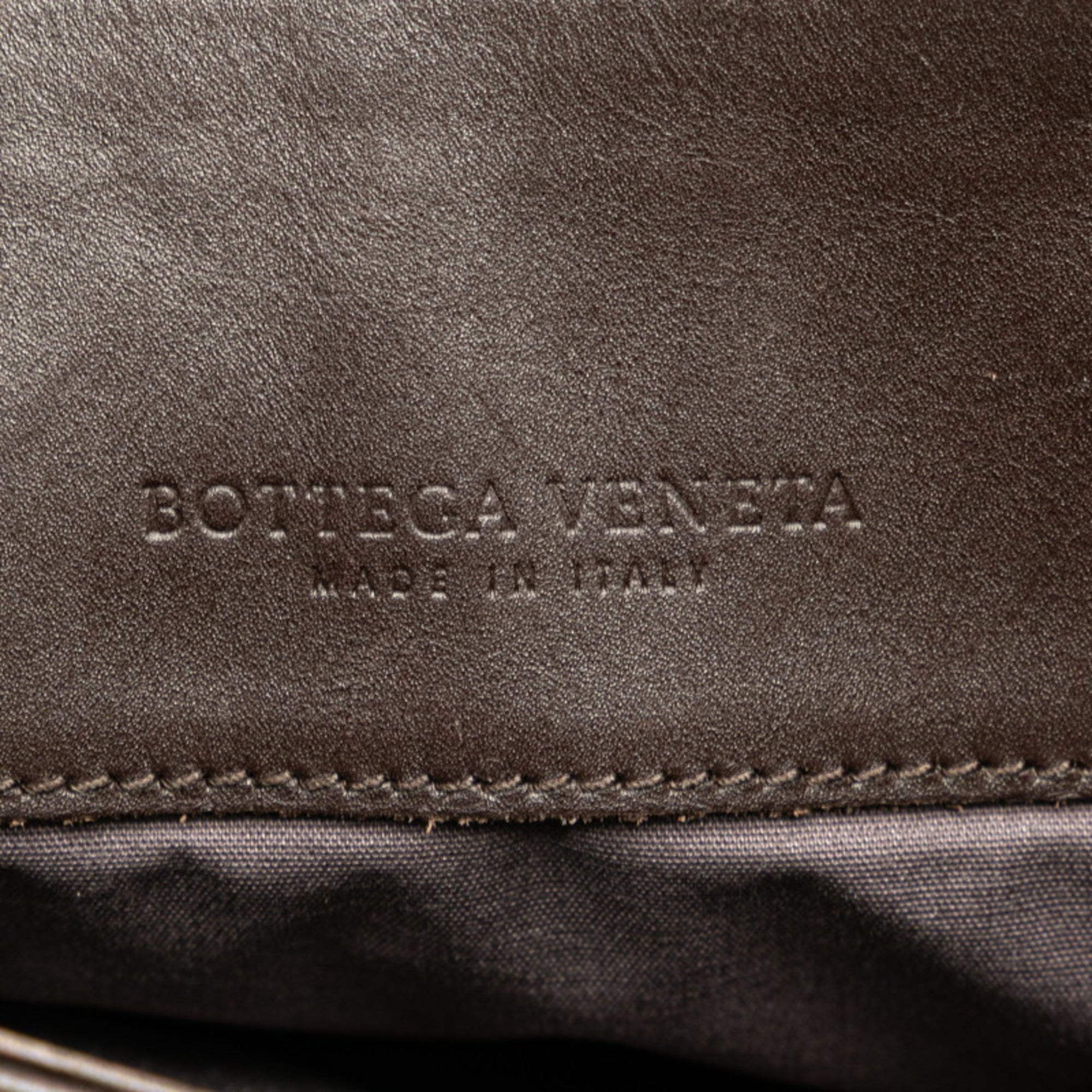 Bottega Veneta Brown Leather Shoulder Bag