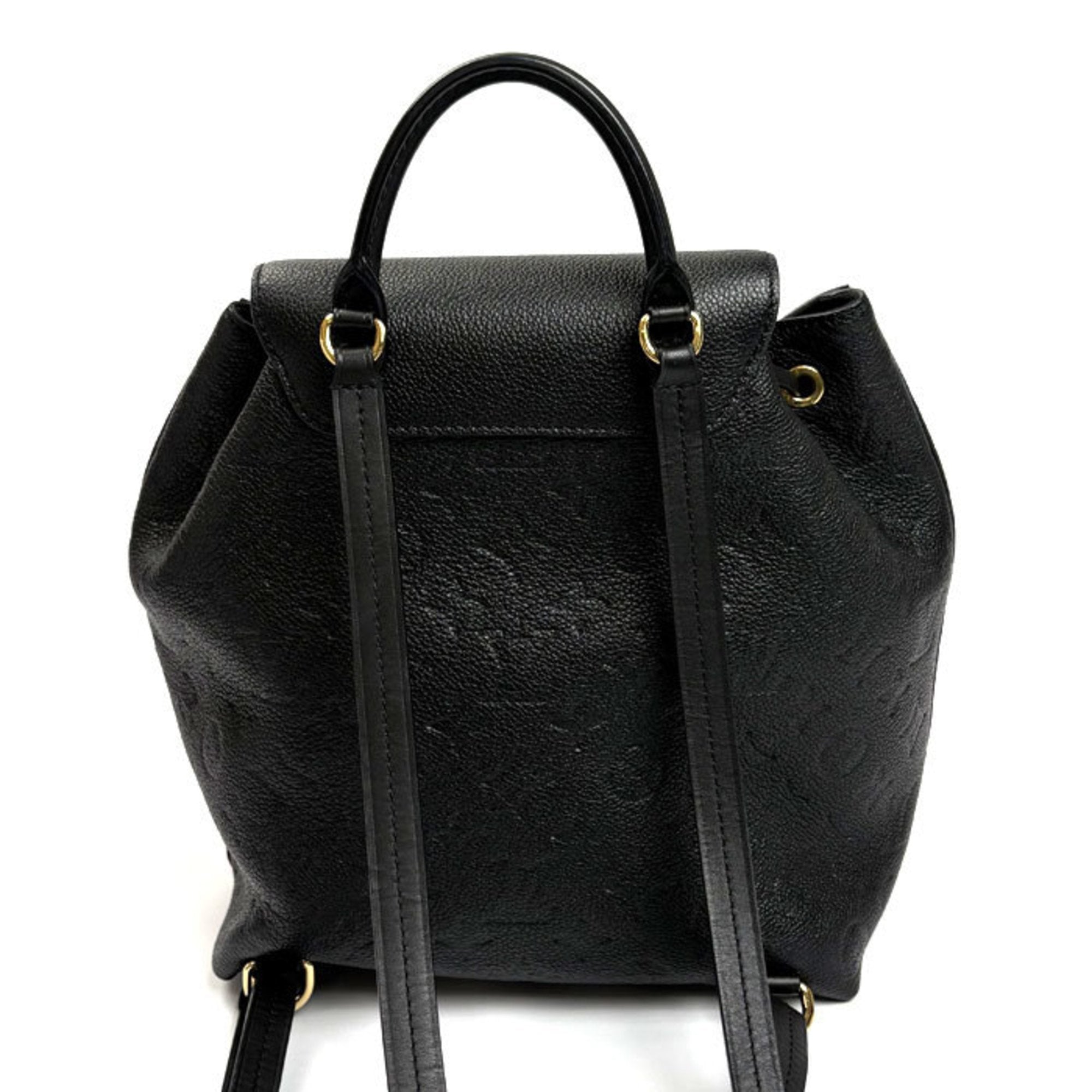 Louis Vuitton Noir Monogram Empreinte Backpack