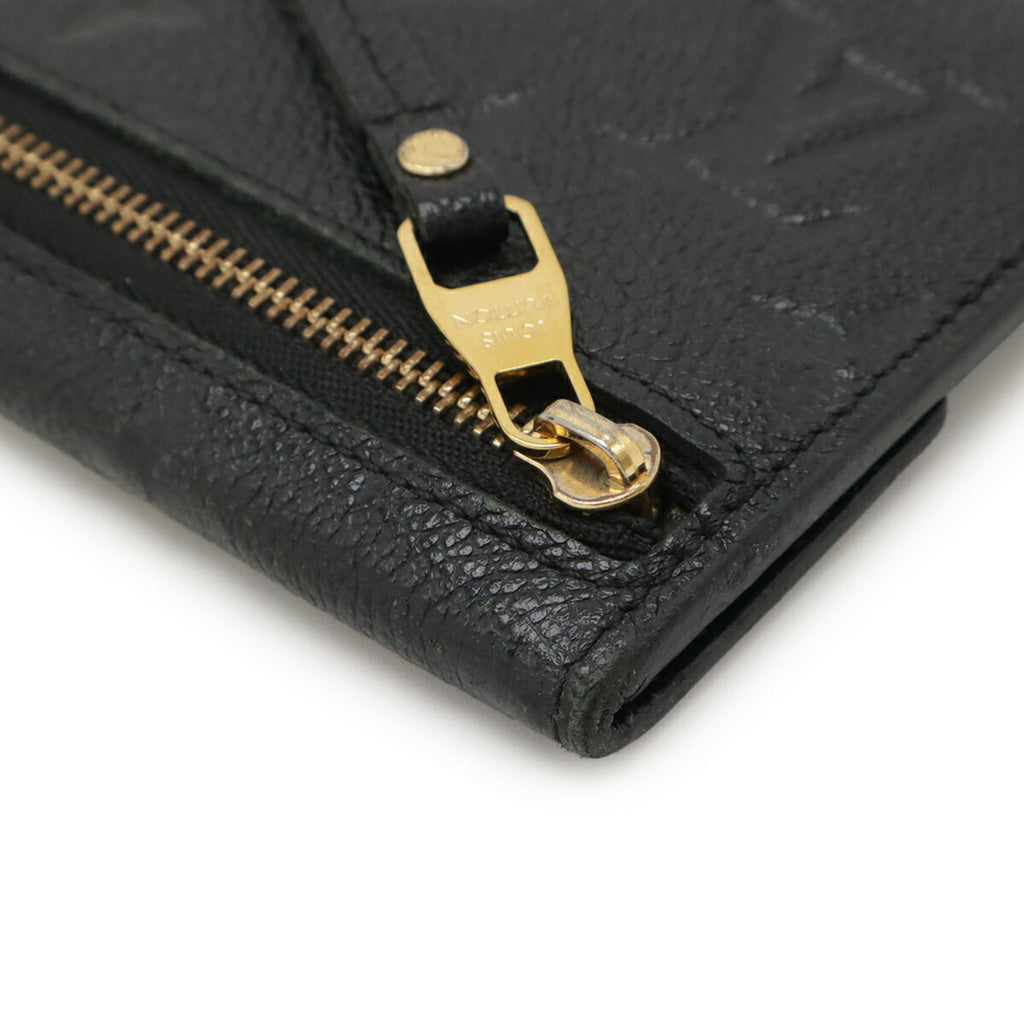 Louis Vuitton Monogram Empreinte Black Noir Monogram Empreinte Coin Purse/Coin Case