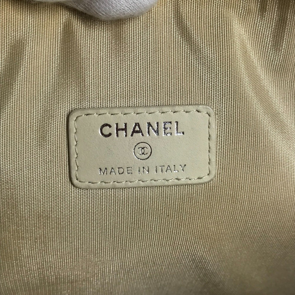 Chanel Blue Canvas Clutch Bag Pouch
