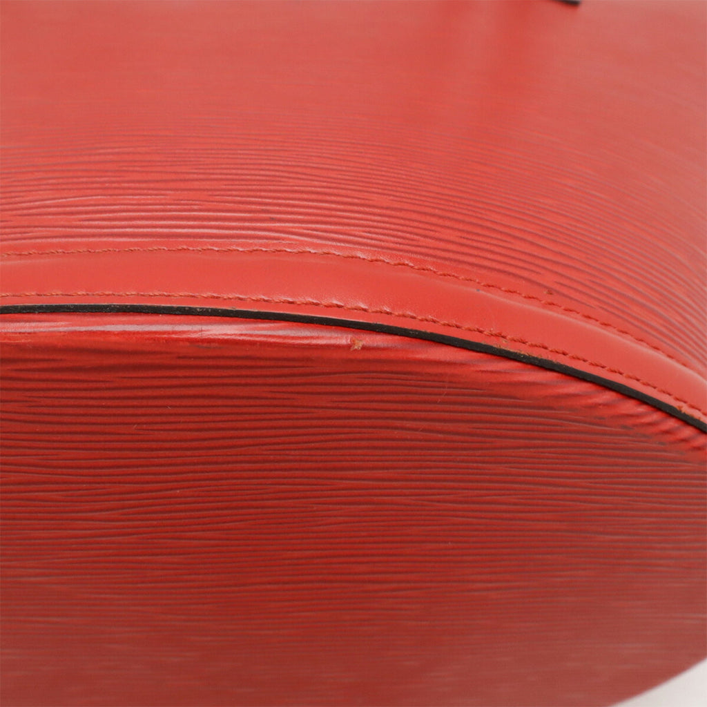 Louis Vuitton Castilian Red Epi Leather Shoulder Bag Tote Bag