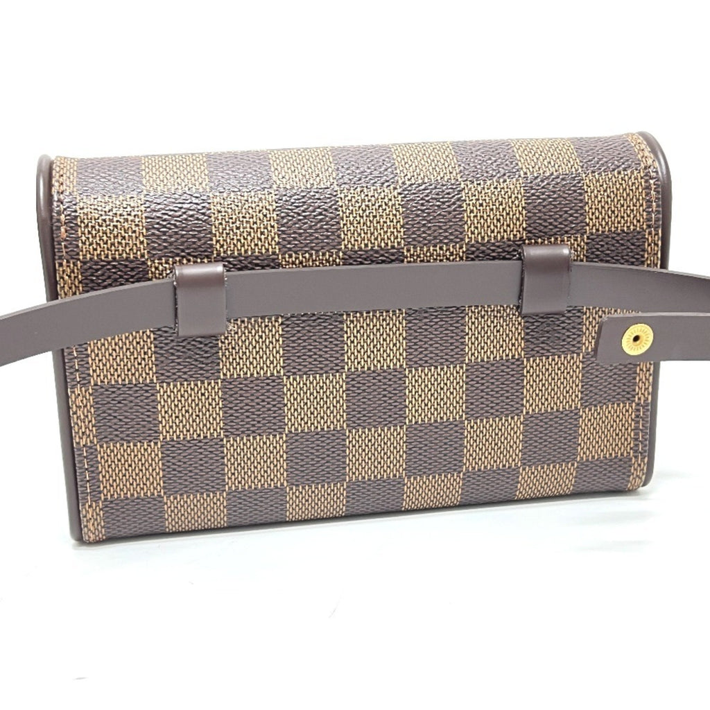 Louis Vuitton Brown Ebene Damier Canvas Pochette Sling Bag