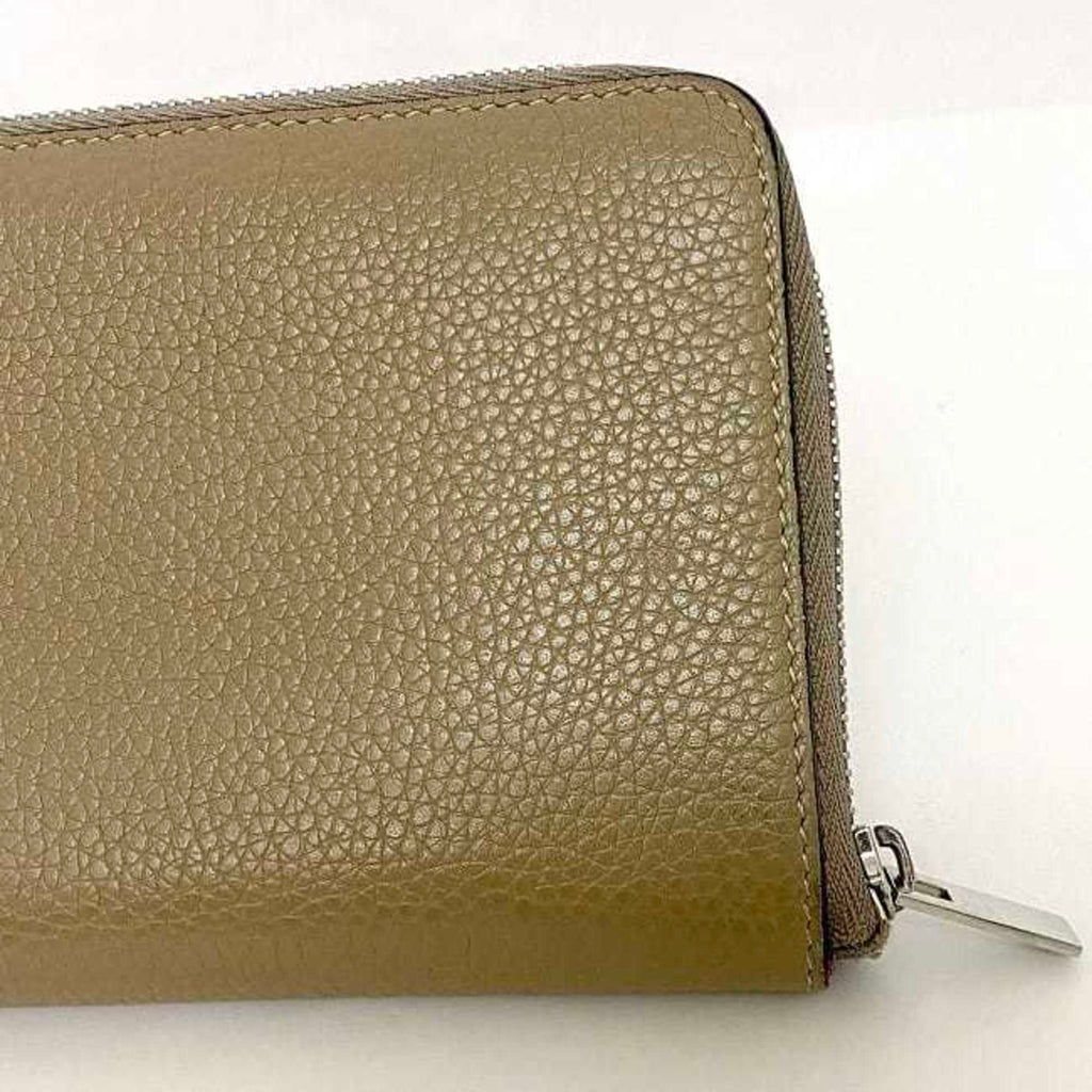 Celine Beige Leather Wallet (Bi-Fold)
