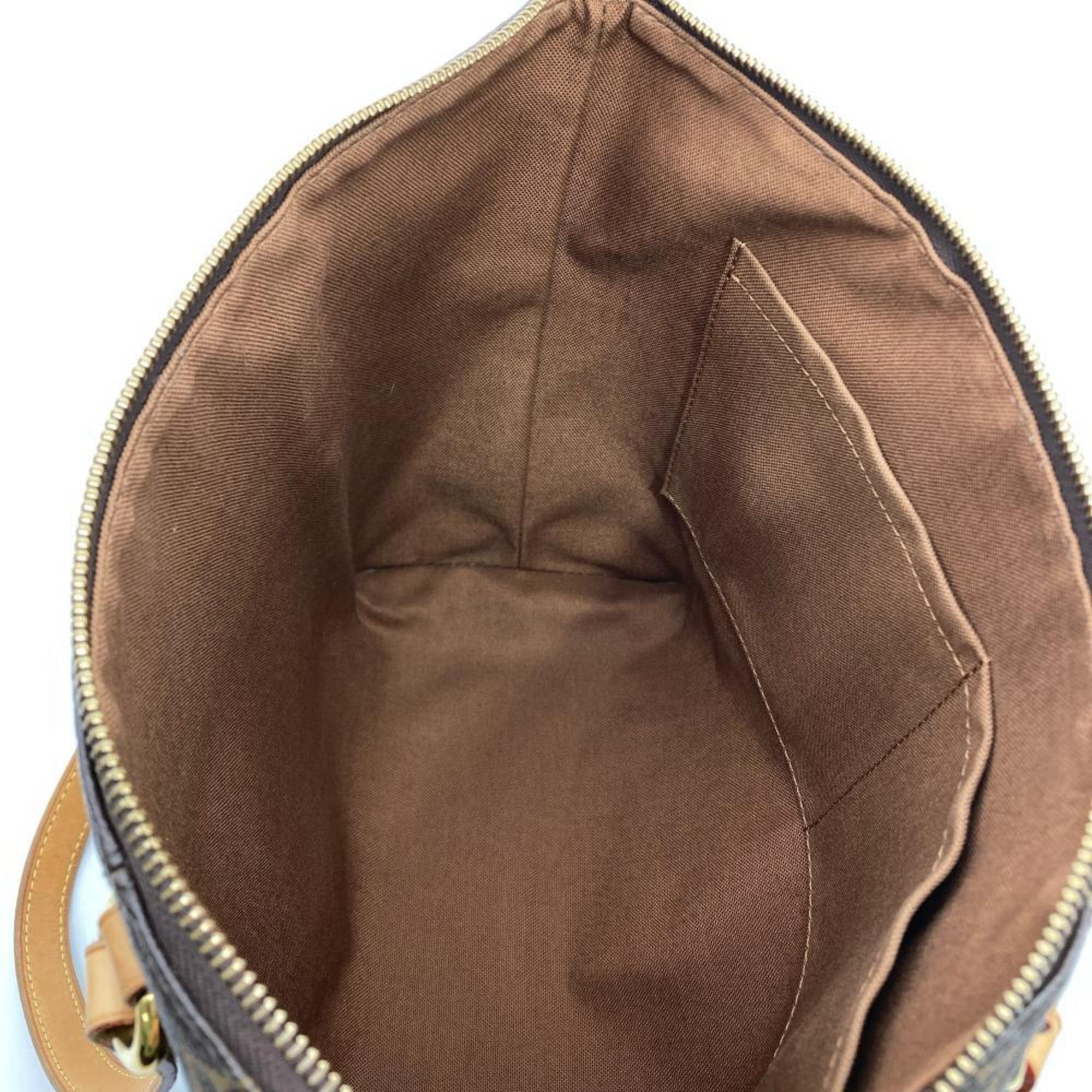 Louis Vuitton Brown Monogram Canvas Tote Bag