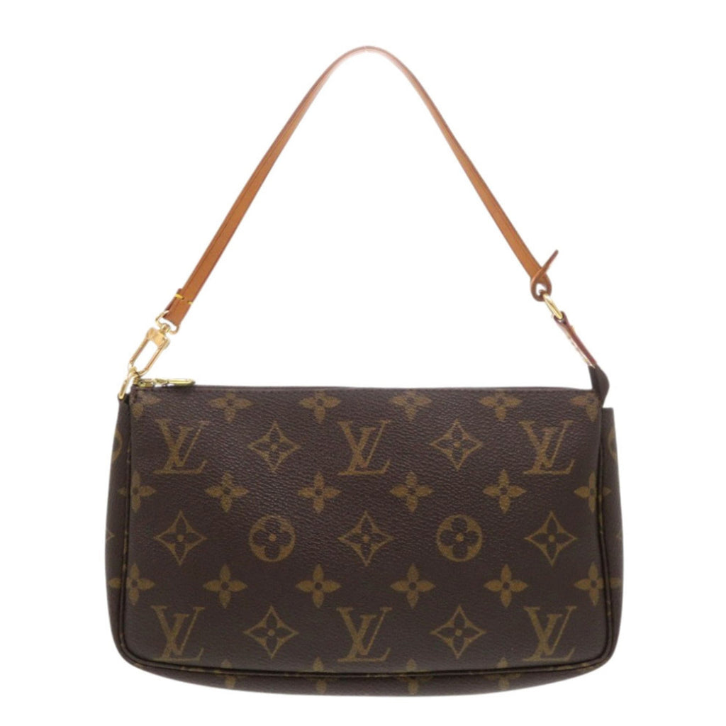 Louis Vuitton Brown Monogram Pochette Pouch