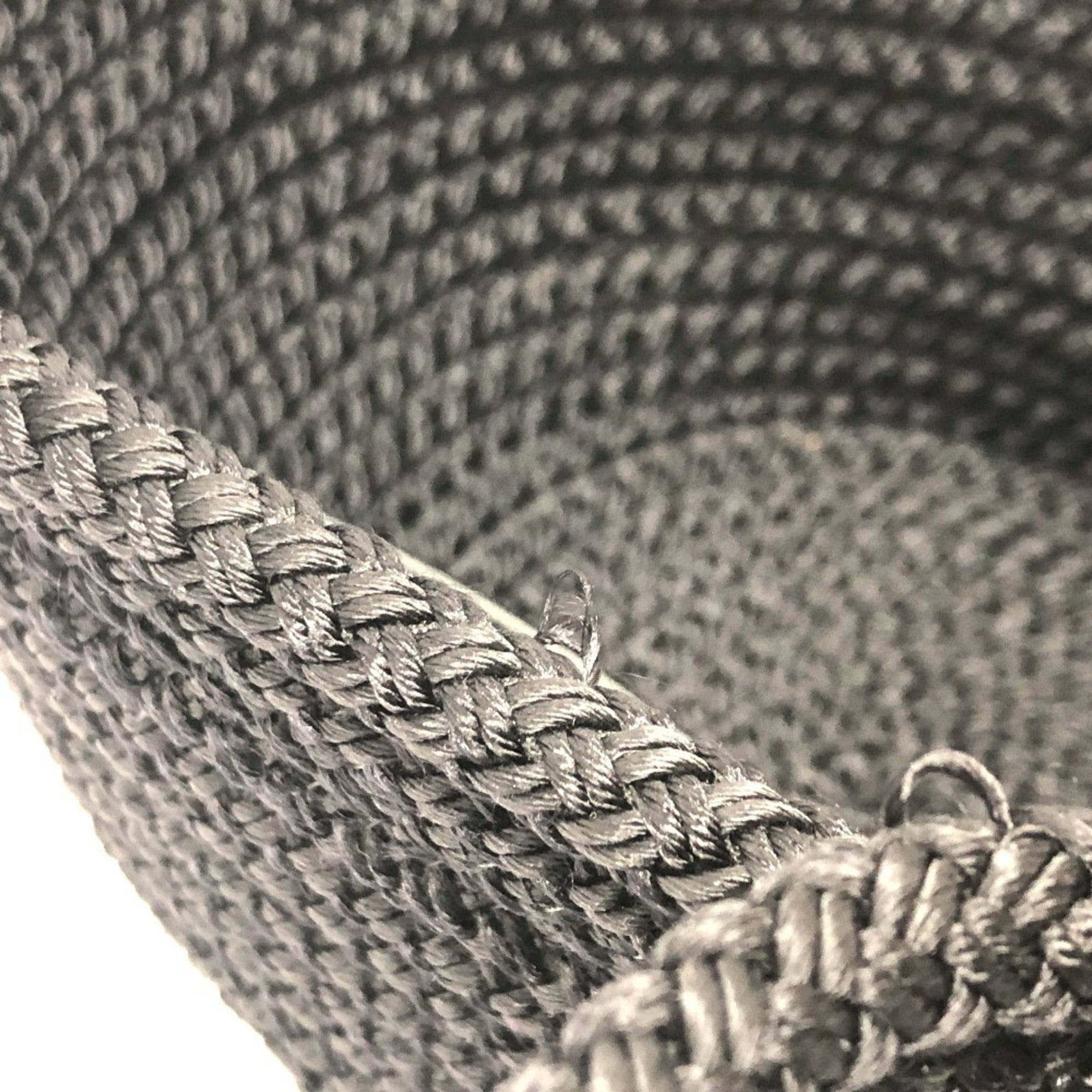 Balenciaga Black Nylon Leather Basket Shoulder