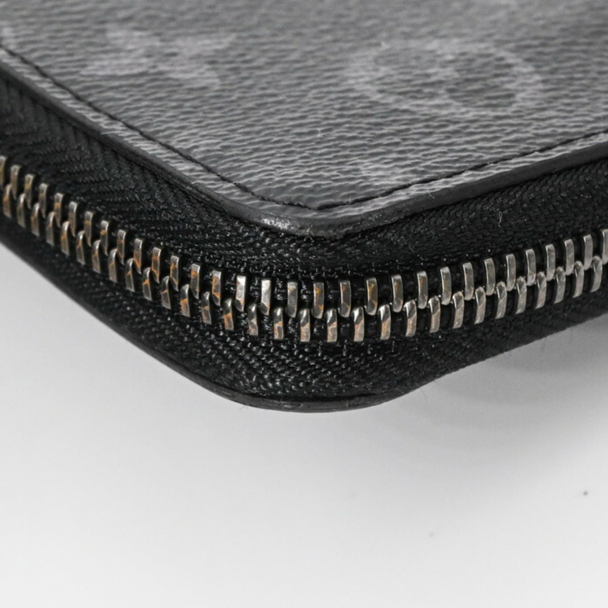 Louis Vuitton Black Monogram Eclipse Monogram Eclipse Long Wallet