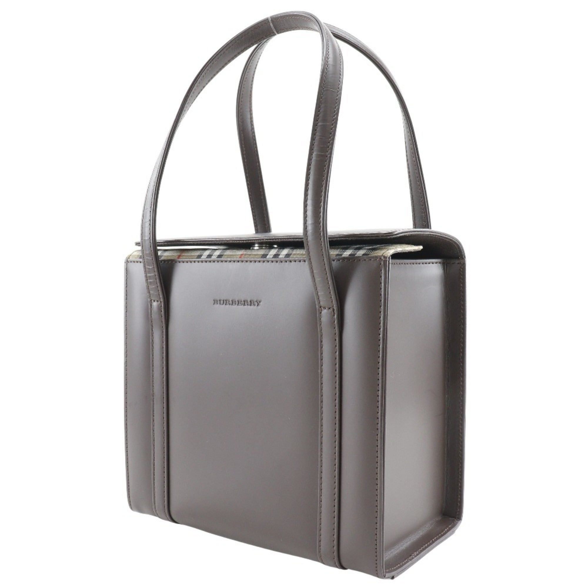 Burberry Brown Leather Handbag