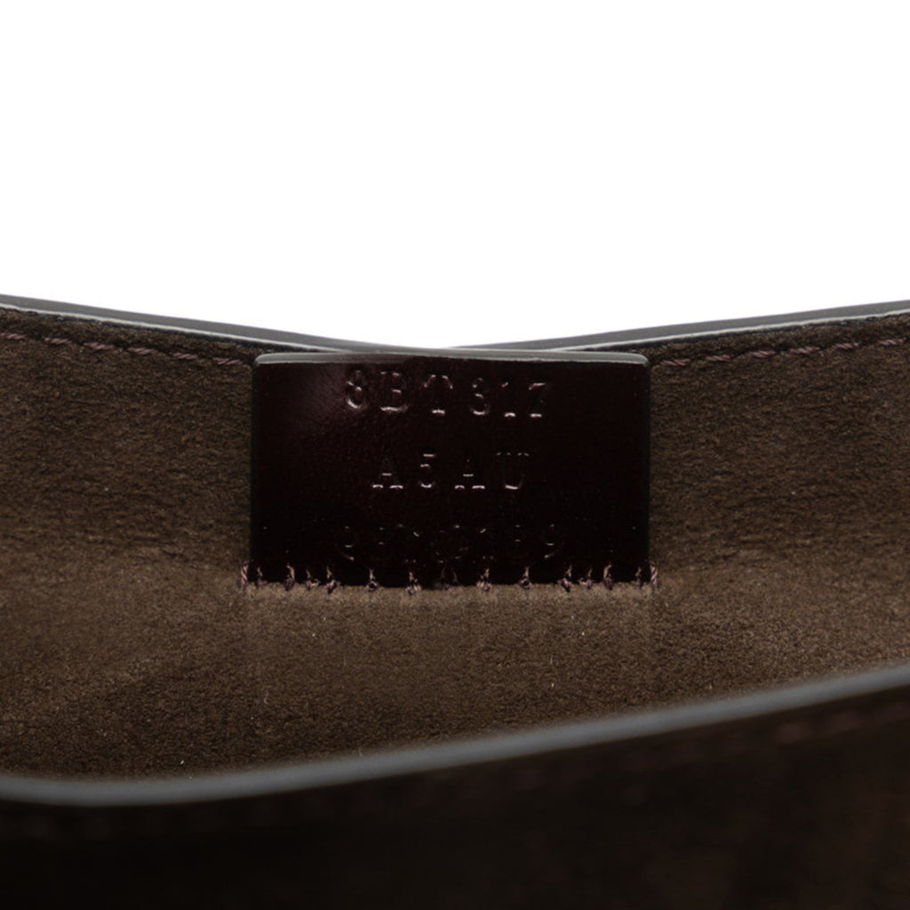 Fendi Ivory White Patent Leather Shoulder Bag